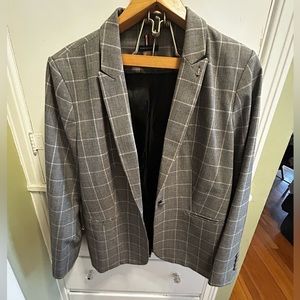 Oversized plaid blazer by Tommy Hilfiger